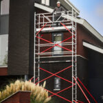 Széles (1,35 m x 2,45 m) alumínium guruló állvány | Altrex 5200 - Image 6